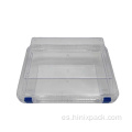 Caja de membrana de caja de embalaje transparente de plástico
